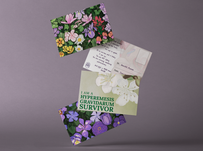 Affirmations Postcards Mockup 1