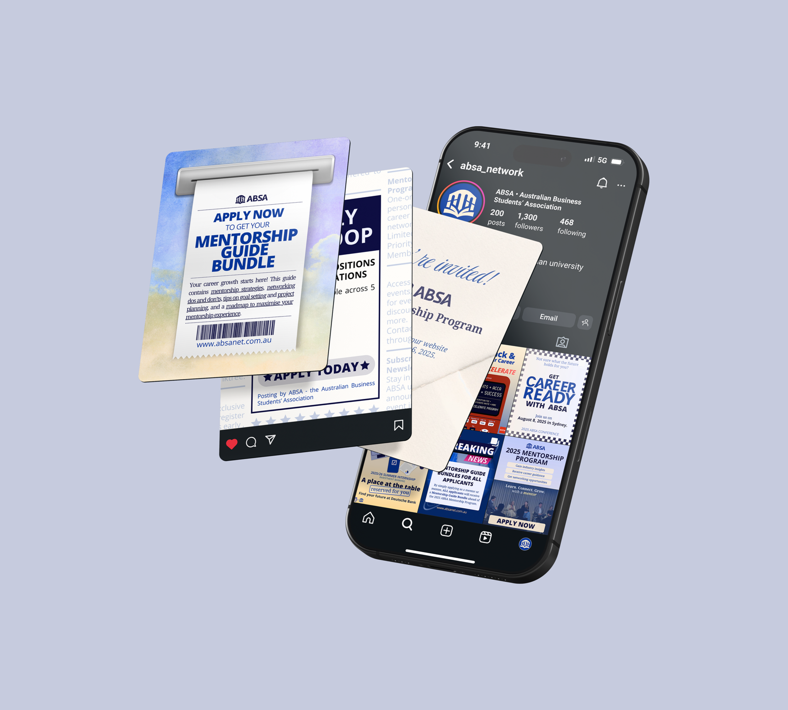 ABSA Instagram Mockup Phone